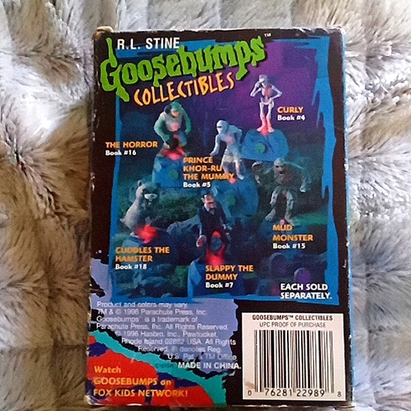 1996 R.L. Stine Goosebumps Collectible Figure #4 "Say Cheese and Die" - Picture 5 of 8